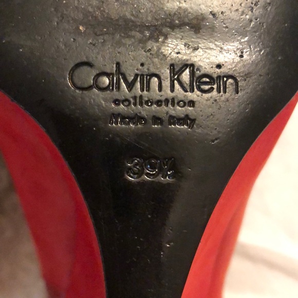 CALVIN KLEIN COLLECTION HEELS - Picture 6 of 8